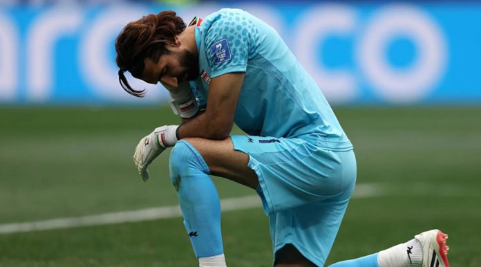 Alireza Beiranvand kiper Timas Iran Alireza Beiranvand kiper Timas Iran