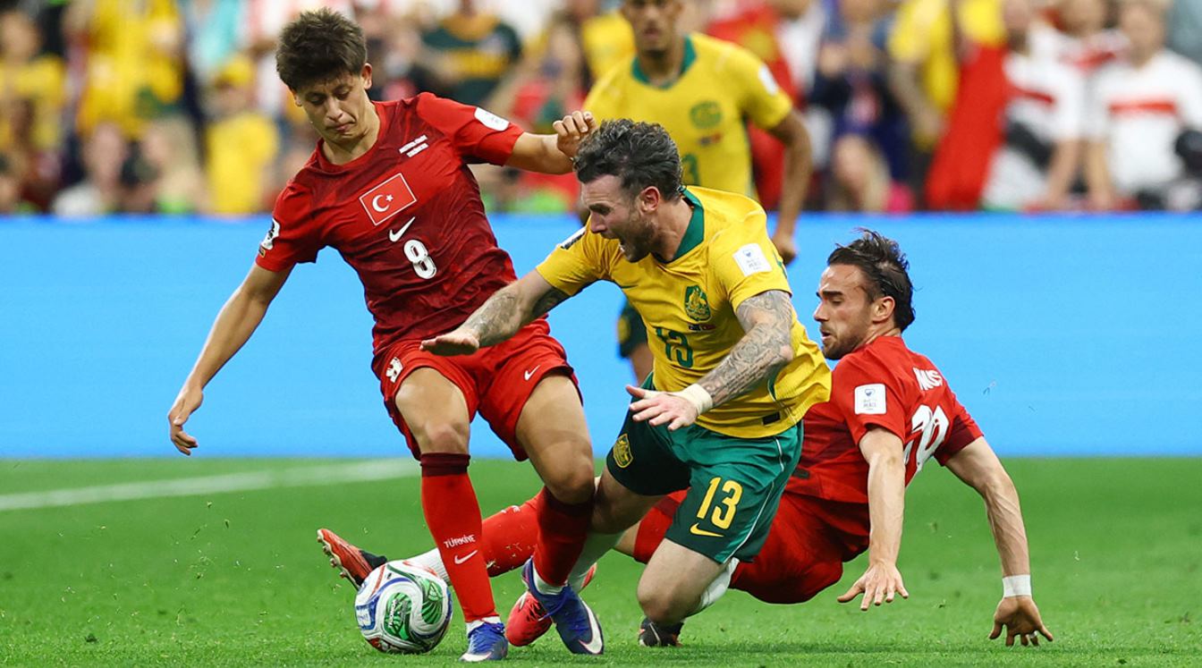 Australia saat mengalahkan Turki di laga Piala Dunia 2026