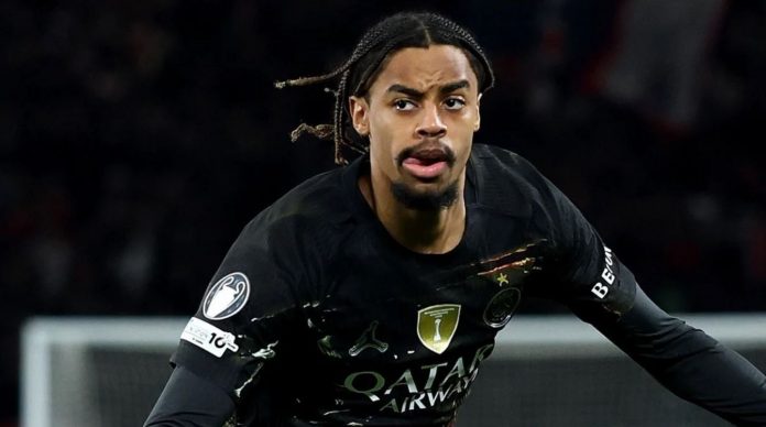 Bradley Barcola pemain PSG Bradley Barcola pemain PSG