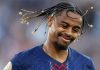 Bradley Barcola pemain PSG