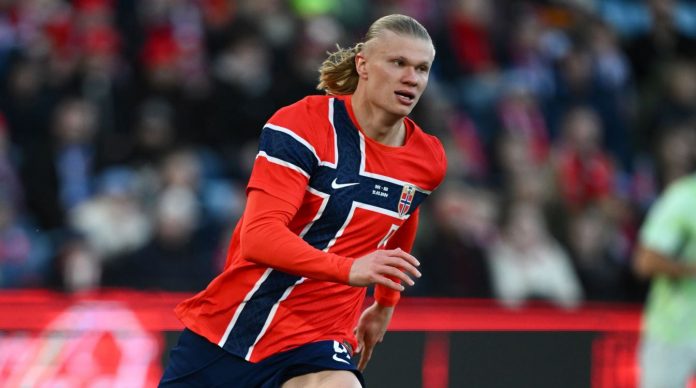 Erling Haaland pemain Timnas Norwegia Erling Haaland pemain Timnas Norwegia
