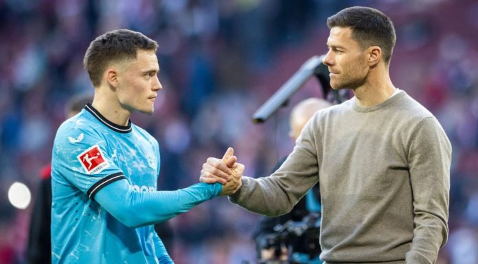 Florian Wirtz dan Xabi Alonso saat di Bayer Leverkusen Florian Wirtz dan Xabi Alonso saat di Bayer Leverkusen