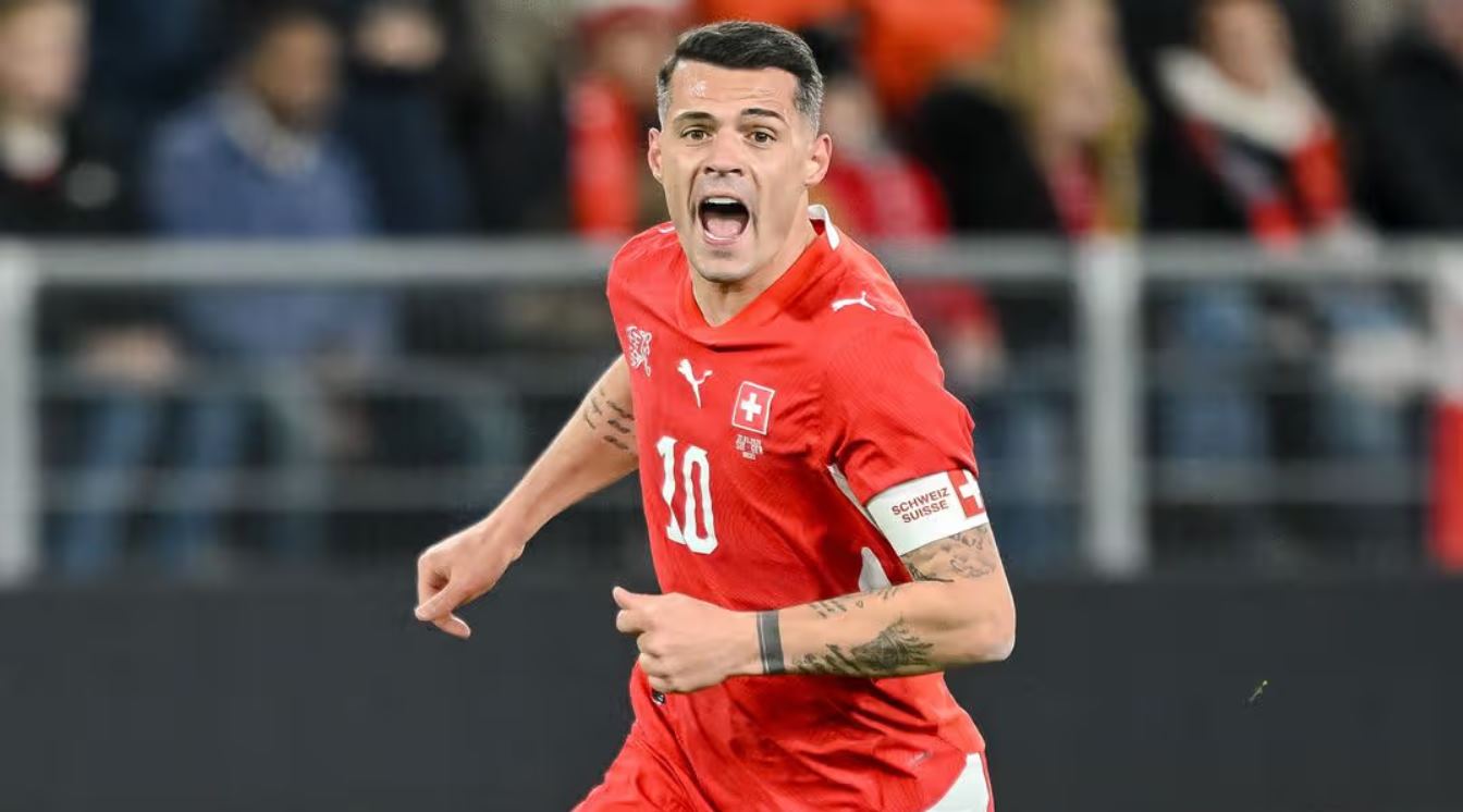 Granit Xhaka pemain Swiss