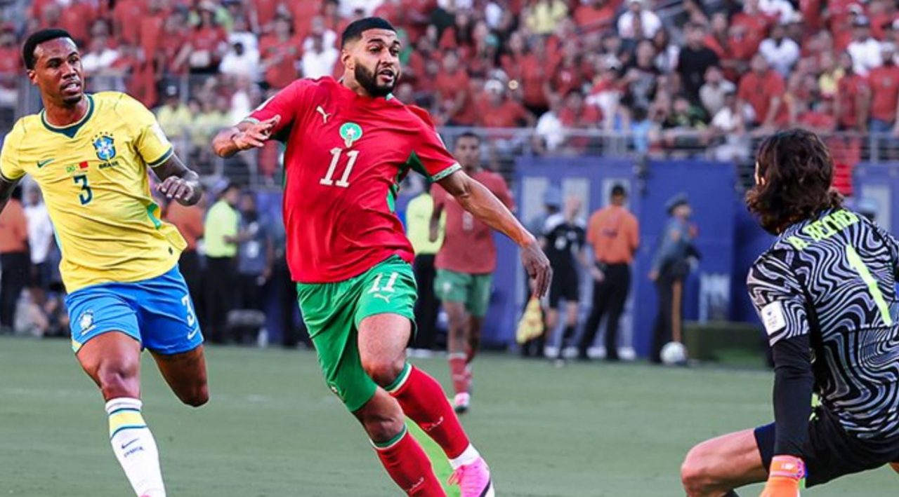 Hasil Babak Pertama Brasil vs Maroko - Piala Dunia 2026