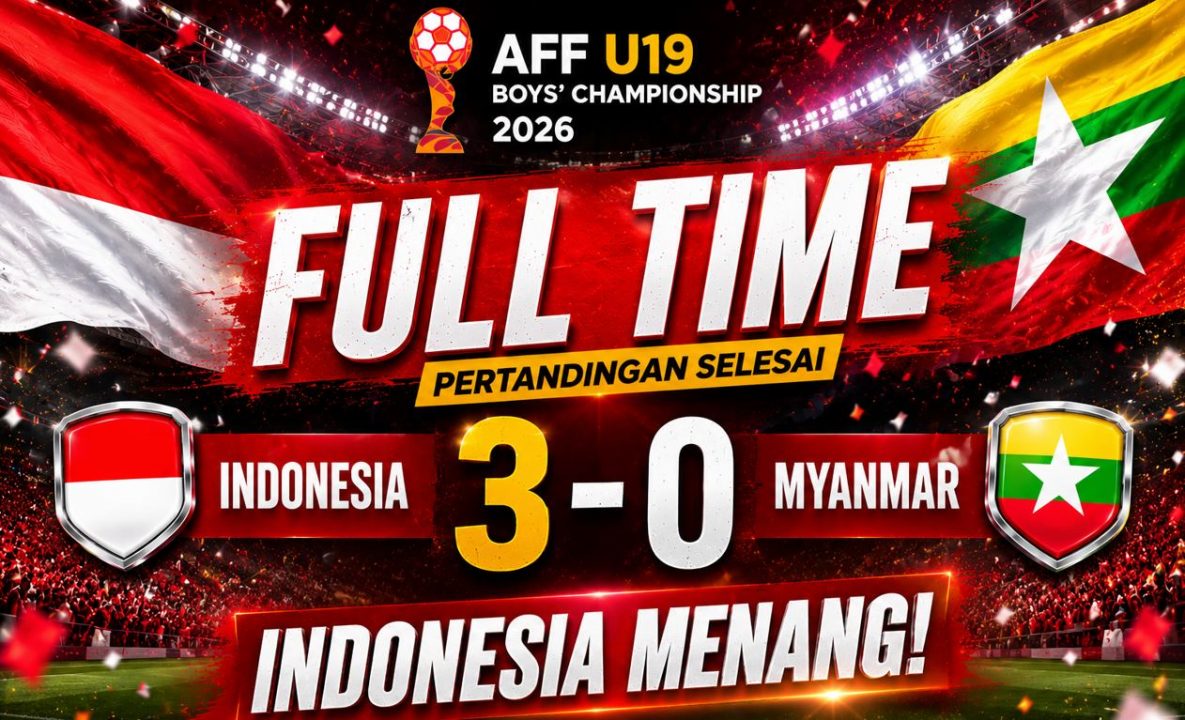 Hasil Indonesia vs Myanmar - Piala AFF U19
