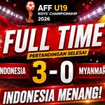 Arkhan Kaka Membuka Jalan, Brace Dimas Kunci Kemenangan Indonesia Atas Myanmar Hasil Indonesia vs Myanmar - Piala AFF U19