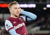 Jarrod Bowen pemain West Ham United