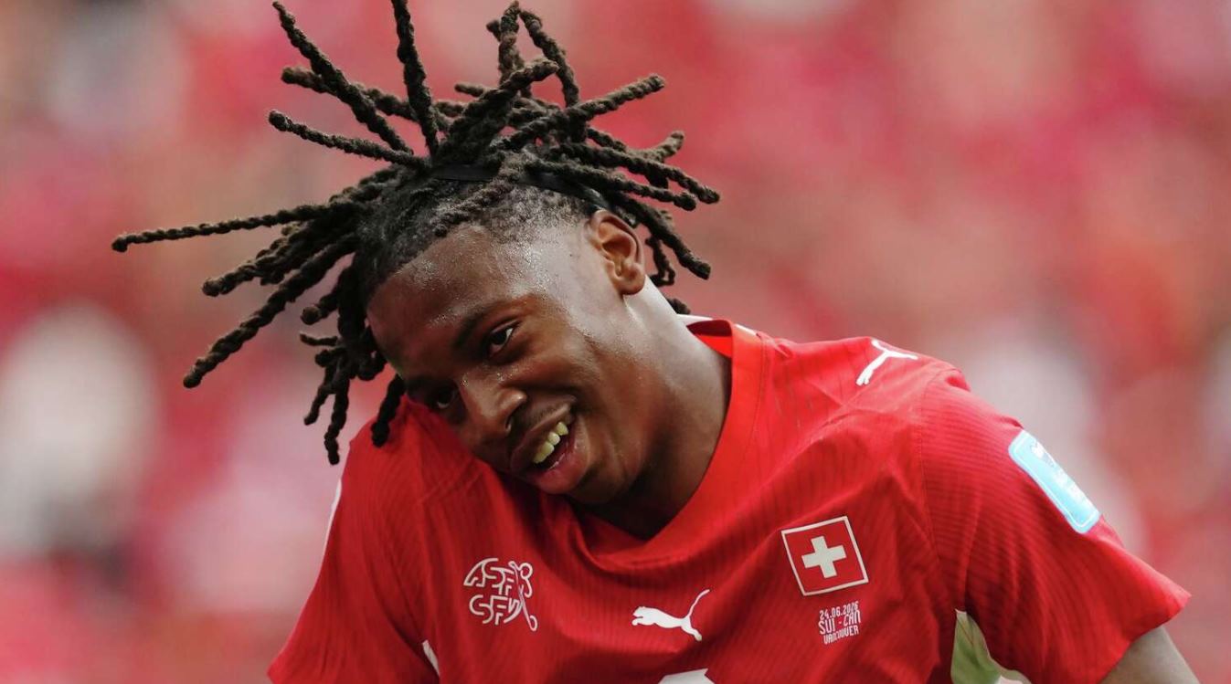 Johan Manzambi pemain Swiss