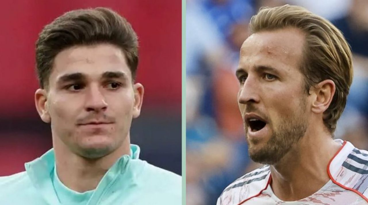 Julian Alvarez dan Harry Kane
