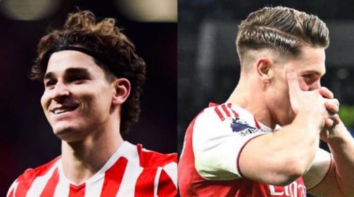 Julian Alvarez dan Viktor Gyokeres Julian Alvarez dan Viktor Gyokeres