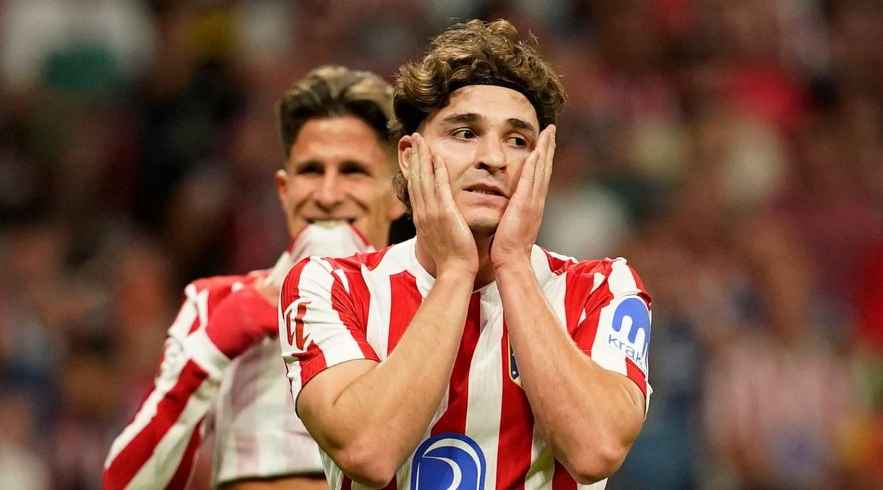 Julian Alvarez pemain Atletico Madrid