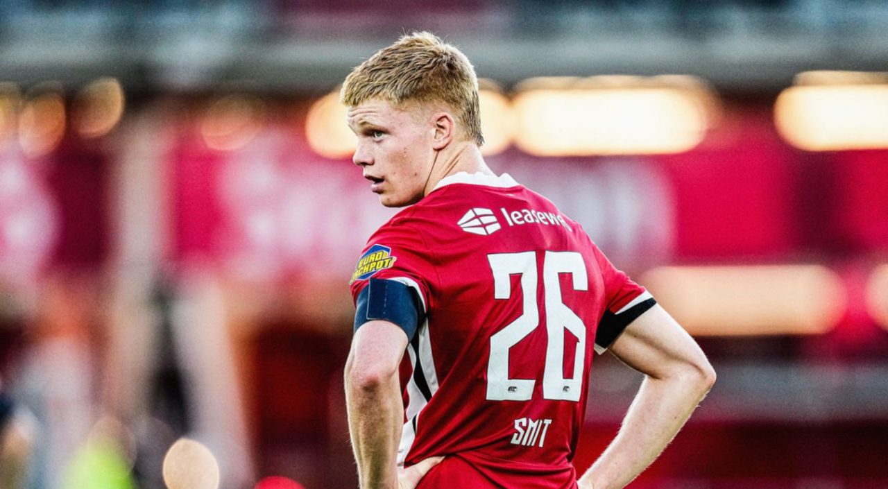 Kees Smit pemain AZ Alkmaar