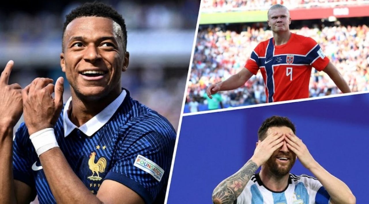 Lionel Messi, Kylian Mbappe dan Erling Haaland di Piala Dunia 2026