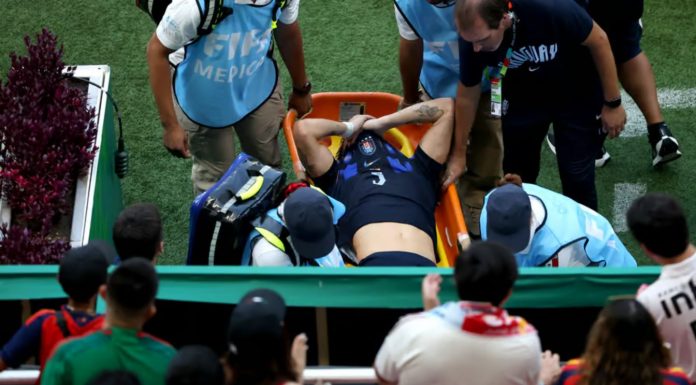 Manuel Ugarte cedera saat membela Tiimnas Uruguay di Piala Dunia 2026 Manuel Ugarte cedera saat membela Tiimnas Uruguay di Piala Dunia 2026