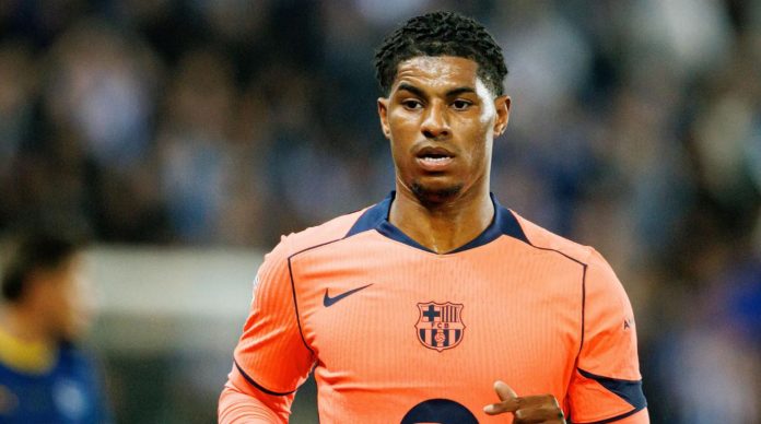 Marcus Rashford pemain Barcelona Marcus Rashford pemain Barcelona