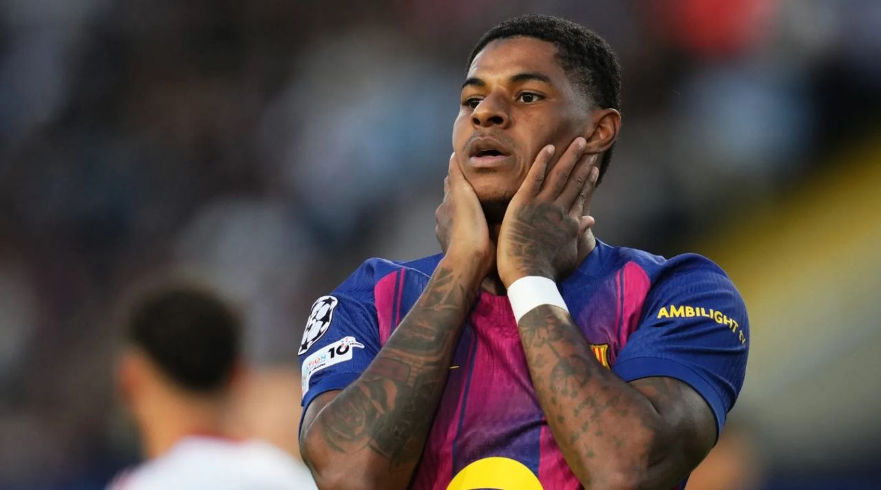 Marcus Rashford pemain Barcelona