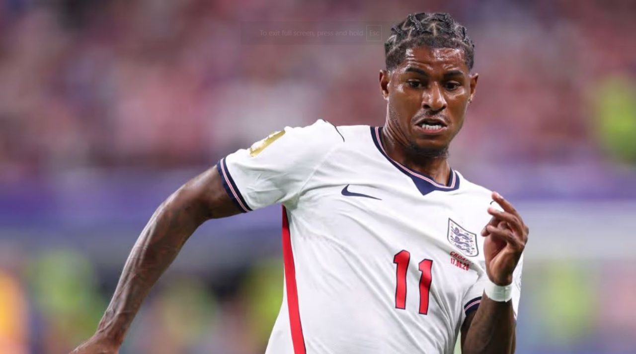 Marcus Rashford pemain Timnas Inggris