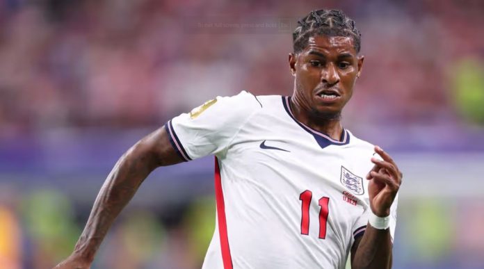 Marcus Rashford pemain Timnas Inggris