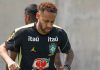 Neymar pemain Timnas Brasil