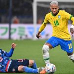 Neymar pemain Timnas Brasil