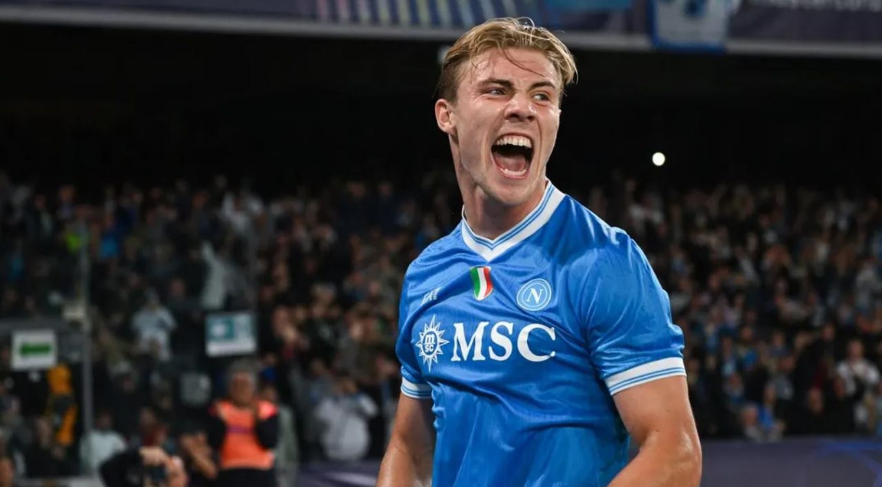 Rasmus Hojlund pemain Napoli