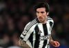 Sandro Tonali pemain Newcastle United