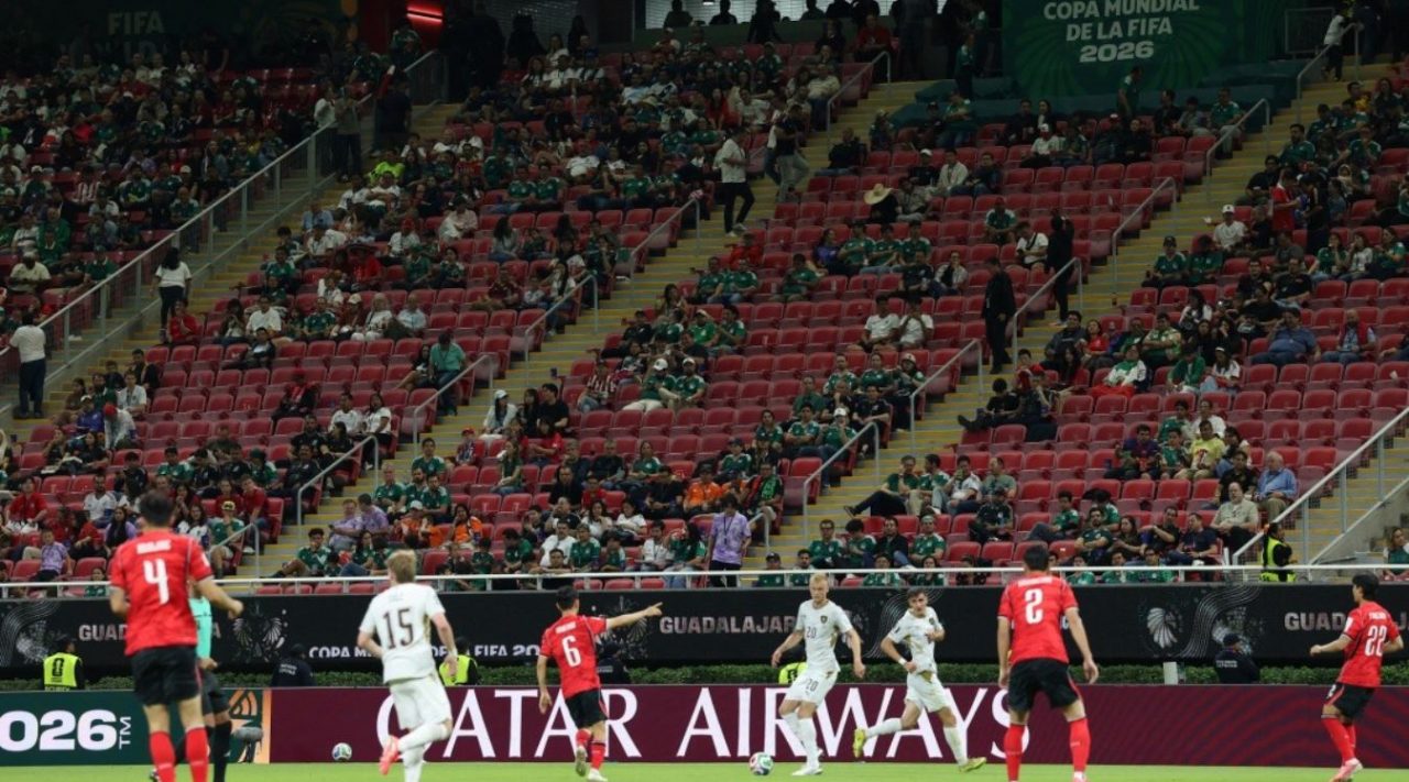 Stadion kosong saat laga Korea Selatan vs Republik Ceko