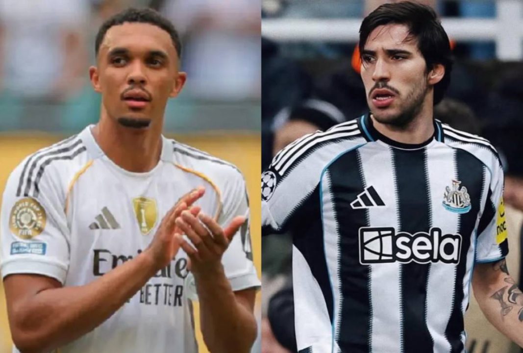 Trent Alexander-Arnold dan Sandro Tonali