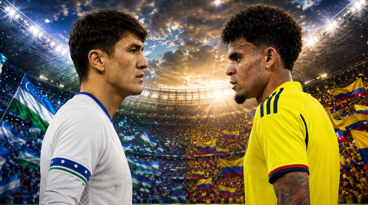 Uzbekistan vs Kolombia - Piala Dunia 2026