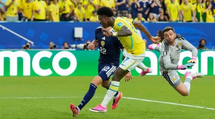 Vinicius Junior pemain Timnas Brasil Vinicius Junior pemain Timnas Brasil