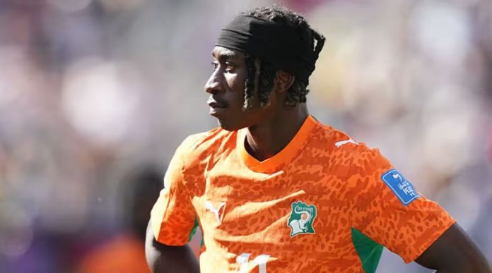 Yan Diomande pemain RB Leipzig