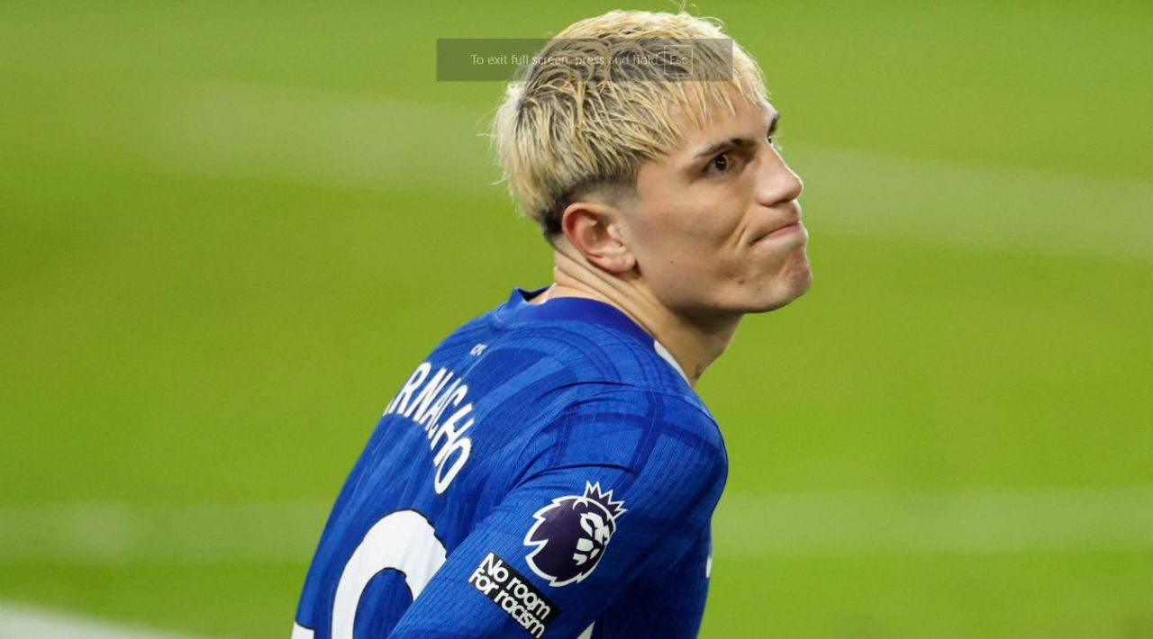 Alejandro Garnacho pemain Chelsea