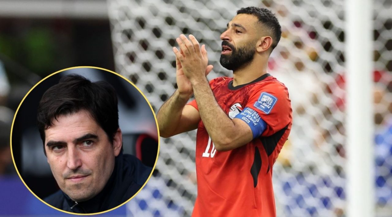Andoni Iraola dan mohamed Salah winger Liverpool