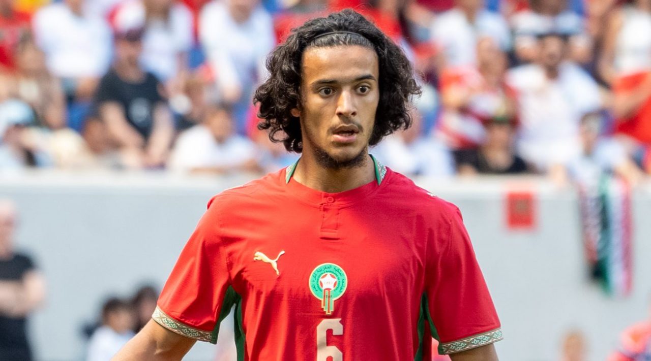 Ayyoub Bouaddi pemain Timnas Maroko