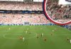 Bola mengenai kamera di laga Inggris vs Norwegia