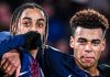 Bradley Barcola dan Desire Doue pemain PSG