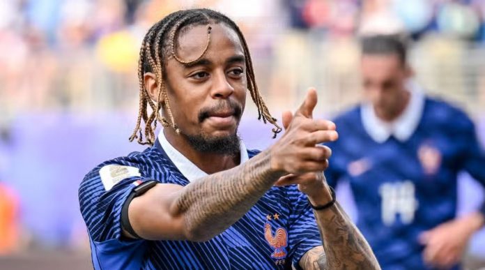 Bradley Barcola pemain PSG