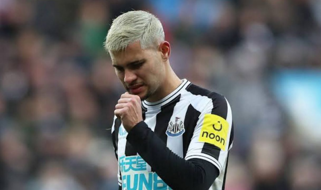 Bruno Guimaraes pemain Newcastle United