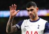 Cristian Romero pemain Tottenham Hotspur