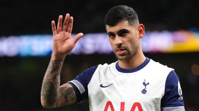 Cristian Romero pemain Tottenham Hotspur