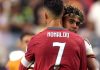 Cristiano Ronaldo dan Lamine Yamal
