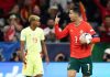 Cristiano Ronaldo dan Lamine Yamal