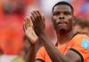 Denzel Dumfries pemain Inter Milan