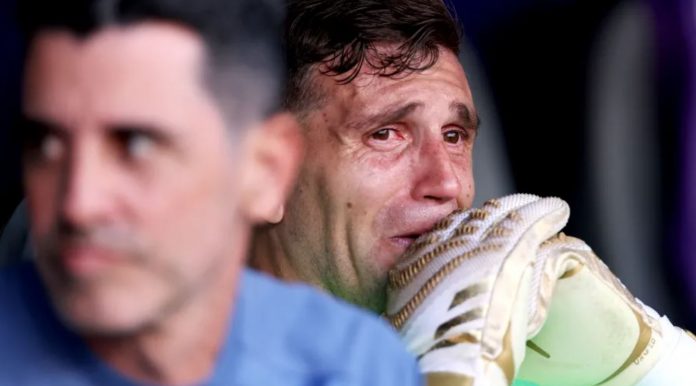 Emiliano Martinez kiper Timnas Argentina