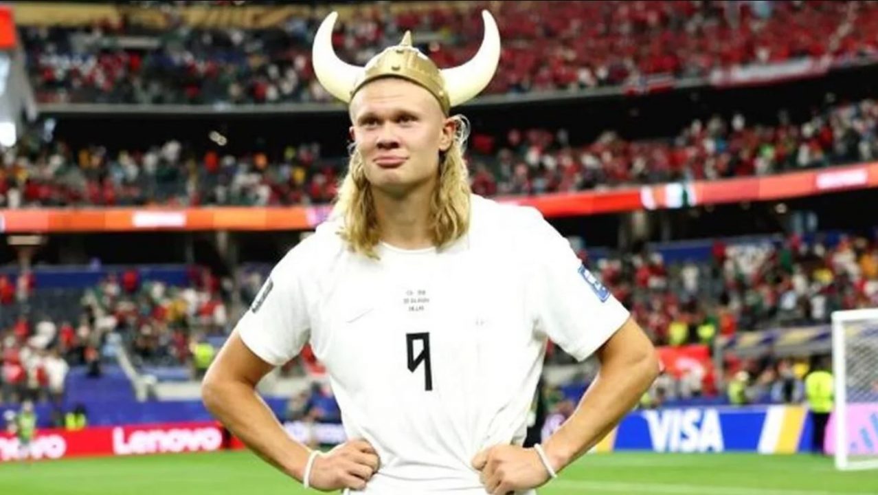 Erling Haaland pemain Timnas Norwegia