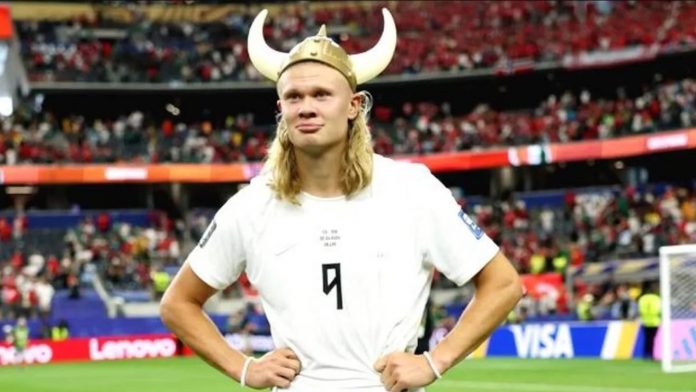 Erling Haaland pemain Timnas Norwegia