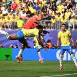 Analisis: Buang Banyak Peluang, Brasil Dihukum oleh Ketajaman Erling Haaland Erling Haaland saat mencetak gol pertamanya ke gawang Brasil