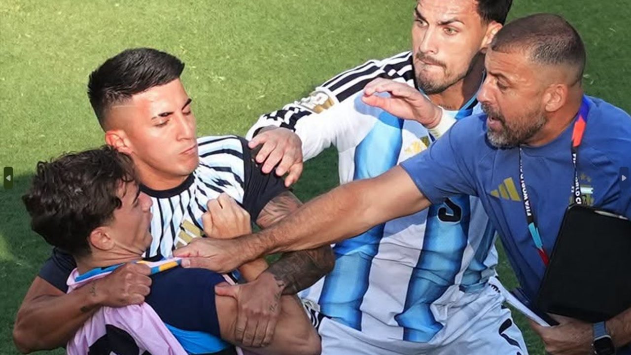 FIFA selidiki keributan antara pemain Spanyol vs Argentina