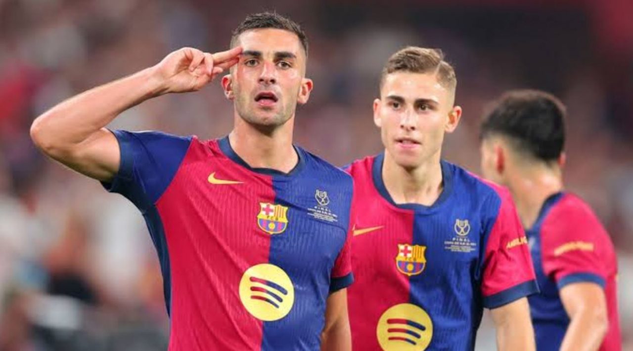 Ferran Torres pemain Barcelona