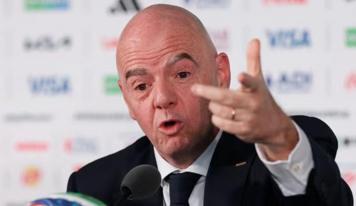 Gianni Infantino presiden FIFA